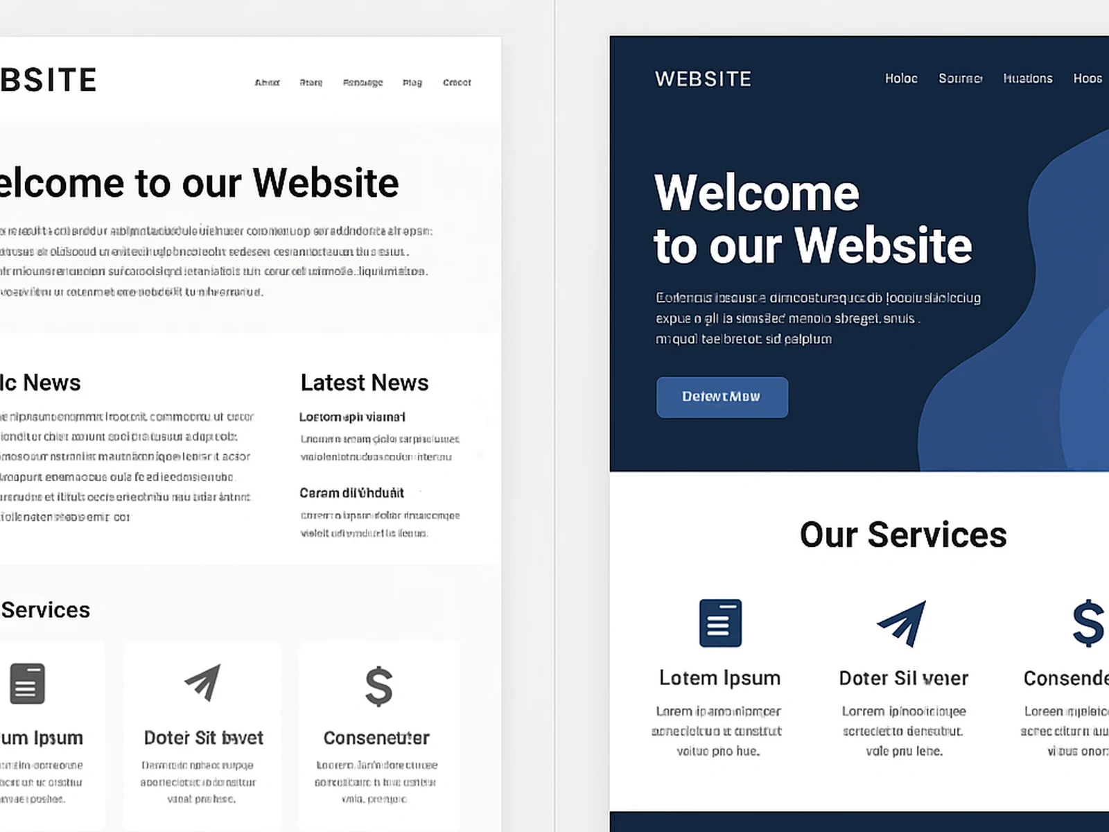 Website Refocus detail